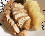 簡単♪鶏胸肉のチャーシュー☆作り方4写真