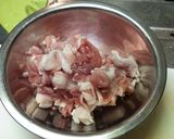 豚肉ときのこのさっと煮作り方1写真