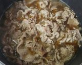 ☆牛肉しぐれ☆すき焼き風作り方6写真