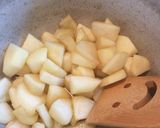 スイートポテト&りんごケーキの二層焼き作り方2写真