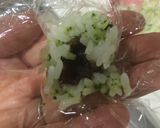 離乳食★ブロッコリーあんこおにぎり作り方2写真