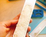 【キャラ弁】新幹線オニギリとケチャ唐揚げ作り方5写真