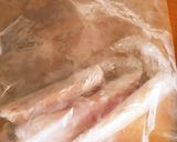 7か月離乳食。ささみとキャベツのとろとろ作り方1写真