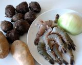 エビと里芋のカーリング風コロッケ作り方1写真