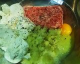 挽き肉と豆腐のヘルシーハンバーグ作り方3写真