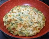 材料これだけ!簡単♪にらチヂミ♪作り方3写真