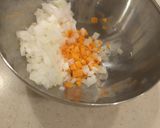 ☆離乳食☆卵と野菜のおじや（５倍粥）♪作り方1写真