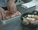 おいんく豚と茄子のスキレット煮込み作り方3写真