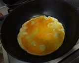 空芯菜の豚肉と卵炒め作り方3写真