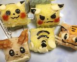 ポケモンのキャラ弁当♪遠足のお弁当に。作り方4写真