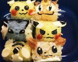 ポケモンのキャラ弁当♪遠足のお弁当に。作り方5写真