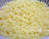 米粉麺たっぷり野菜甘酢あんかけ堅焼きそば作り方5写真