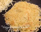 米粉麺たっぷり野菜甘酢あんかけ堅焼きそば作り方6写真