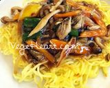 米粉麺たっぷり野菜甘酢あんかけ堅焼きそば作り方8写真