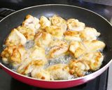 おからパウダーで糖質オフ！鶏もも肉油淋鶏作り方7写真