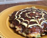 ダシダでヘルシー♪肉なしお好み焼き作り方5写真