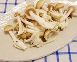 白菜としめじのレンチン蒸し作り方3写真