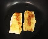 朝ごはん♪薄切りもちでお味噌汁作り方5写真