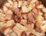 鶏胸肉とエリンギのガリマヨ醤油炒め作り方6写真