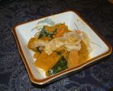 1つの鍋で！豚かぼちゃ＆ほうとう風うどん作り方5写真