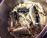 さんまといろいろきのこの炊き込みご飯作り方5写真