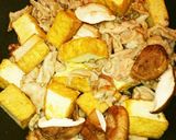 厚揚げと里芋で♪豚肉入りこっくり味噌炒め作り方6写真