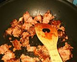 ハンバーグの残りをドライカレーに！作り方1写真