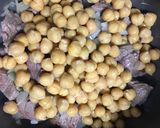 炊飯器で簡単☆牛肉とひよこ豆のトマト煮作り方4写真