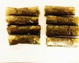 納豆つくね磯部巻き作り方3写真