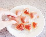 蜂蜜とクリームチーズのせ♪いちじく生ハム作り方4写真