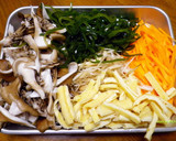麺つゆで！簡単♪切り昆布と根菜の炒め煮作り方1写真