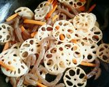 蓮根と蒟蒻の美味しいきんぴらいかが♬*作り方4写真