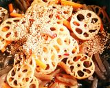 蓮根と蒟蒻の美味しいきんぴらいかが♬*作り方6写真