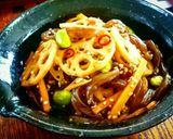 蓮根と蒟蒻の美味しいきんぴらいかが♬*作り方8写真