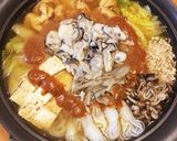 簡単なのに本格派の味！味噌仕立ての牡蠣鍋作り方3写真