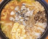 簡単なのに本格派の味！味噌仕立ての牡蠣鍋作り方4写真