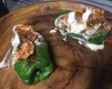 ピーマンの丸ごとチーズ焼き作り方7写真