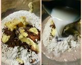 ミロクリームin熊ちゃんちぎりパン作り方4写真