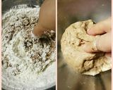 ミロクリームin熊ちゃんちぎりパン作り方5写真