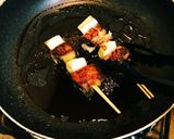 やわらか鶏つくねのナスロールねぎま串焼き作り方16写真
