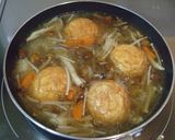 魚河岸あげのキノコたっぷりおろしあんかけ作り方3写真