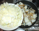 あさりと野菜の炒め煮♪簡単・白菜・メンマ作り方8写真