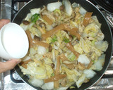 あさりと野菜の炒め煮♪簡単・白菜・メンマ作り方11写真