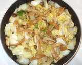 あさりと野菜の炒め煮♪簡単・白菜・メンマ作り方12写真