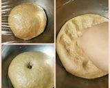 ミロクリームin熊ちゃんちぎりパン作り方8写真