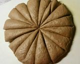 ミロクリームin熊ちゃんちぎりパン作り方10写真