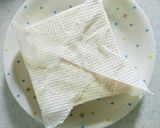 簡単ヘルシー☆薄あげの豆腐巾着☆作り方1写真