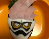 キャラ弁＊仮面ライダーエグゼイド作り方4写真