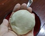 かぼちゃケーキ入り焼き大福作り方7写真