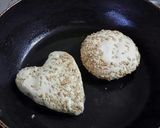 かぼちゃケーキ入り焼き大福作り方9写真